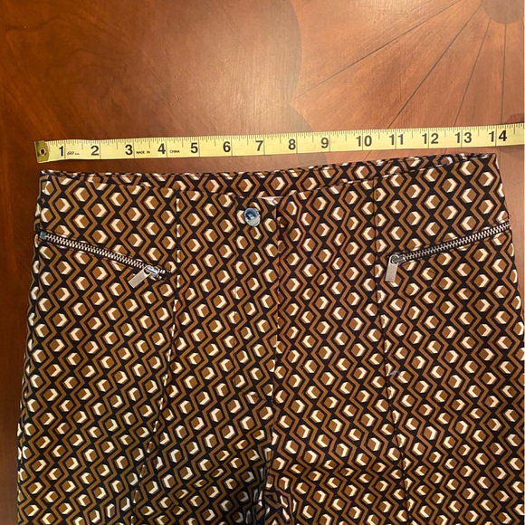 Mango MNG SUIT Skinny Trouser in Geometric Print - Picture 3 of 7